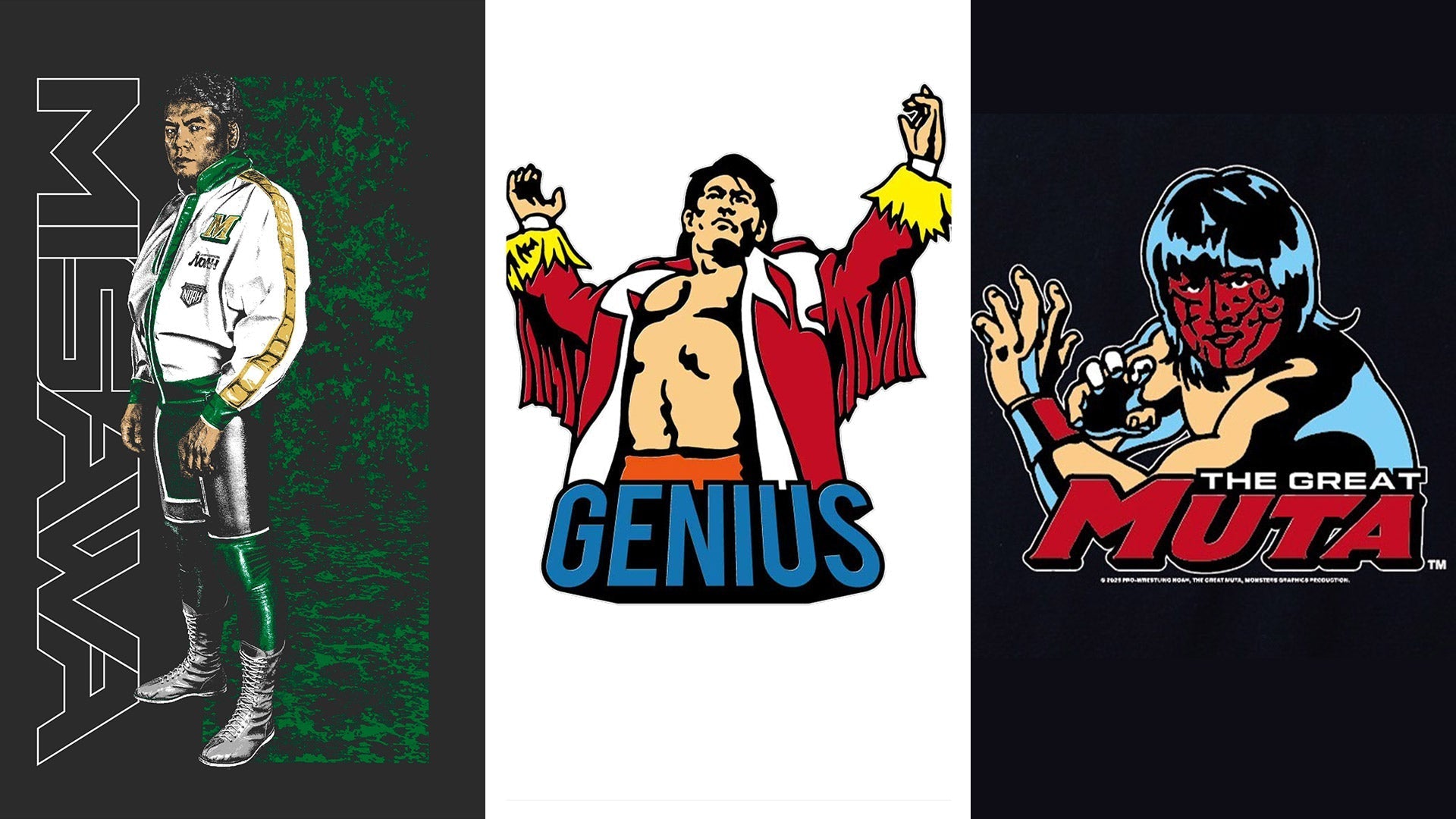 【新商品】6月はレジェンド月間!「三沢光晴メモリアル2025」新登場グッズ第3弾、「ムトウの日」新登場グッズ第2弾が6月21日より販売スタート!