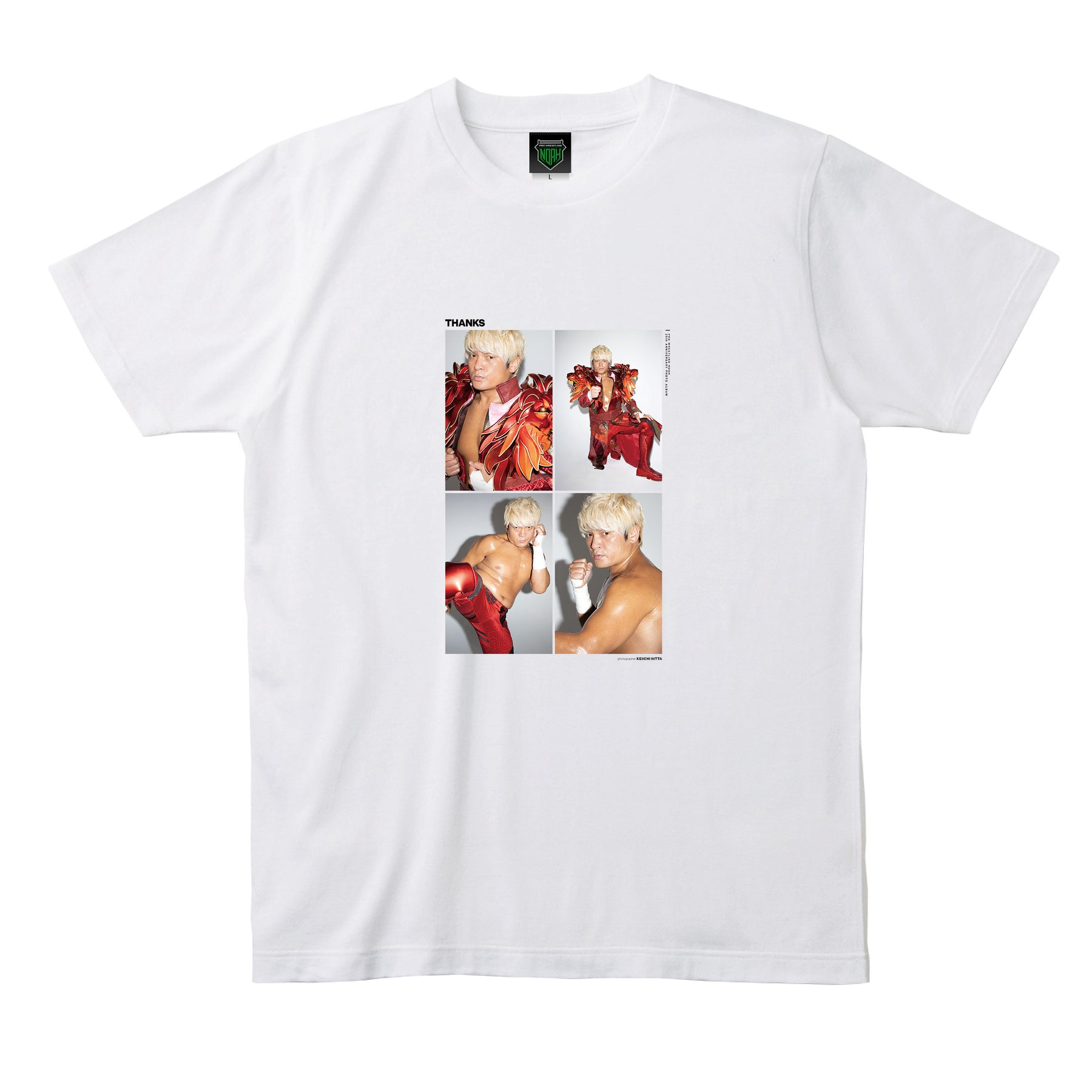 【受注商品】「THANKS」拳王 フォトTシャツ