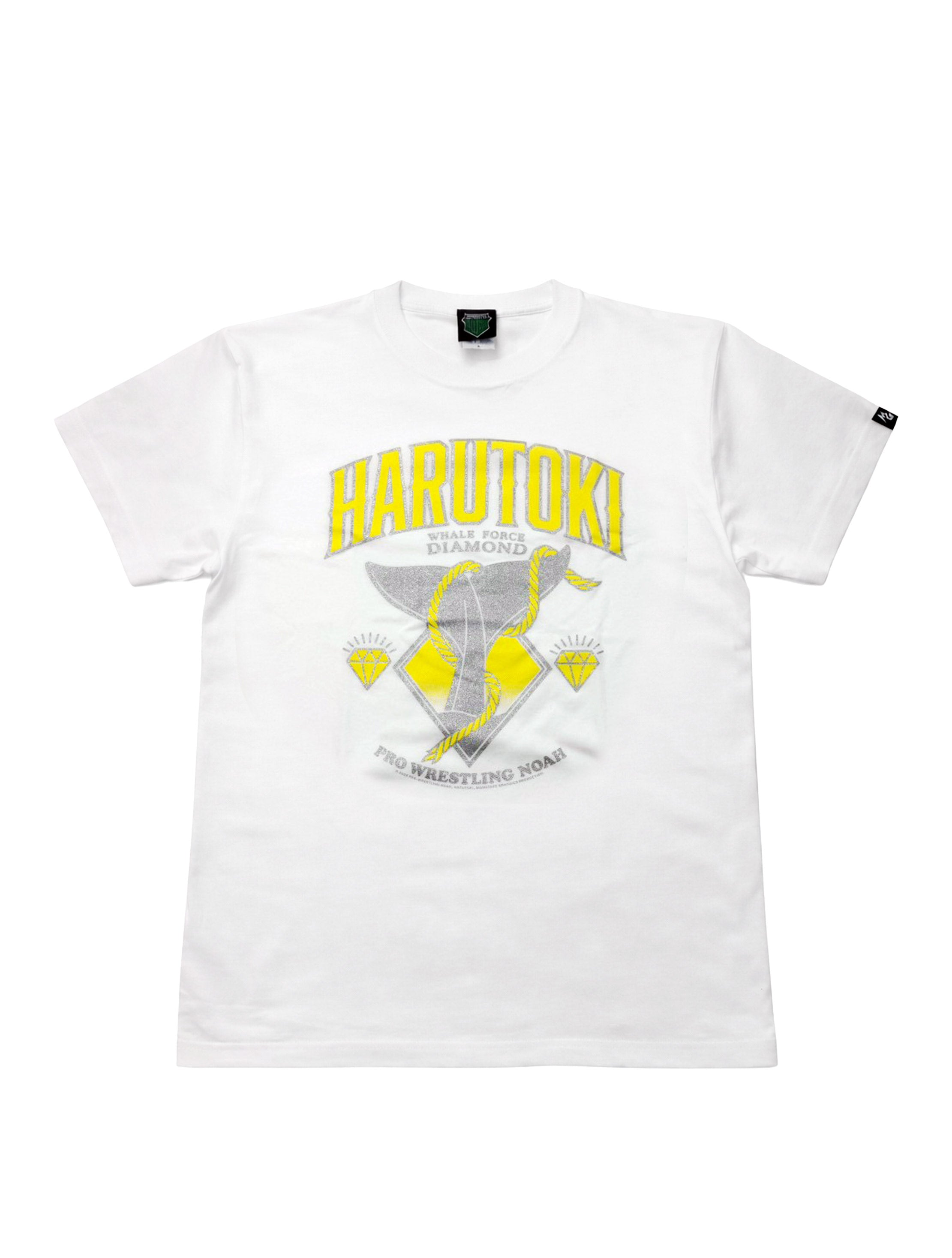 晴斗希「WHALE FORCE DIAMOND」Tシャツ