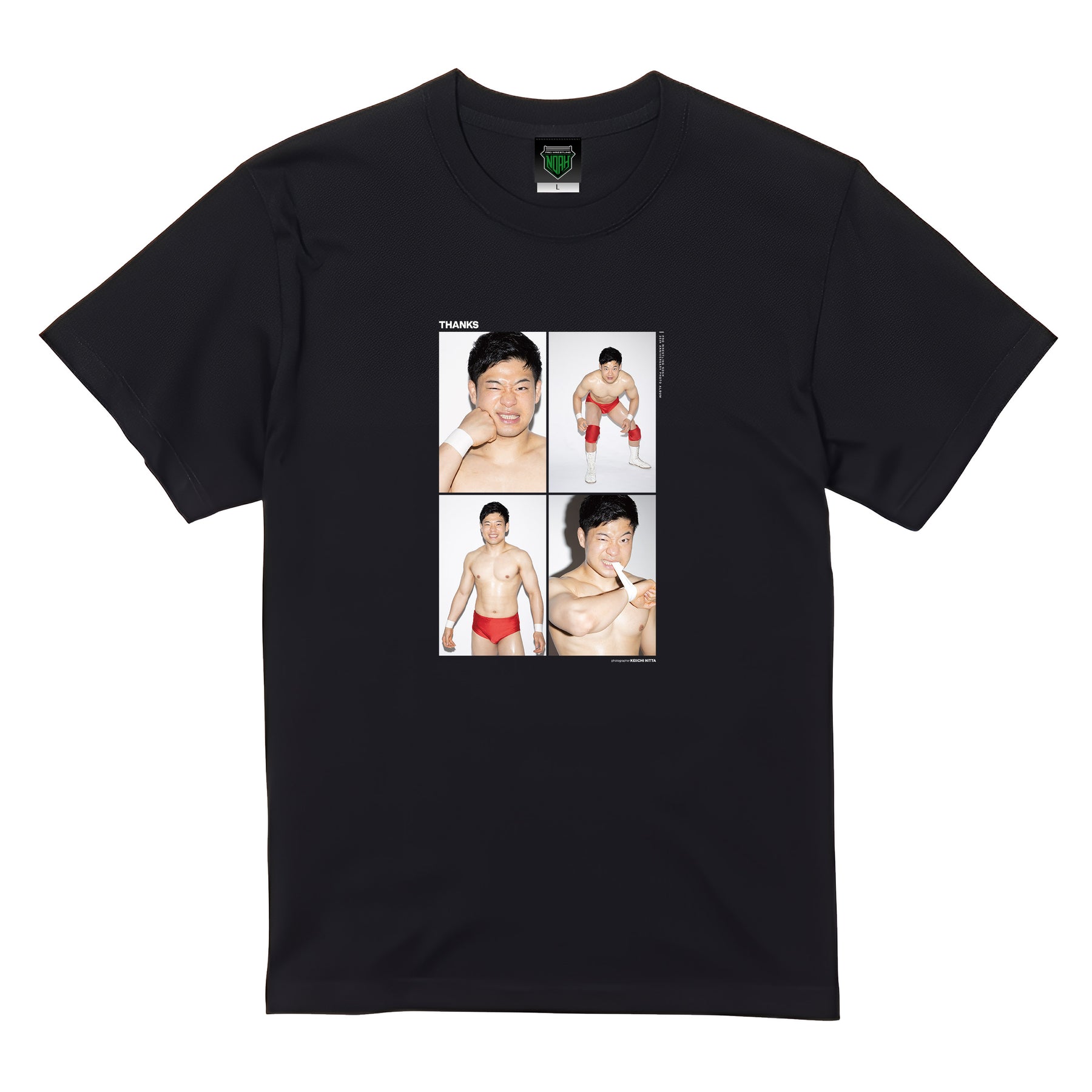 【受注商品】「THANKS」小田嶋大樹 フォトTシャツ
