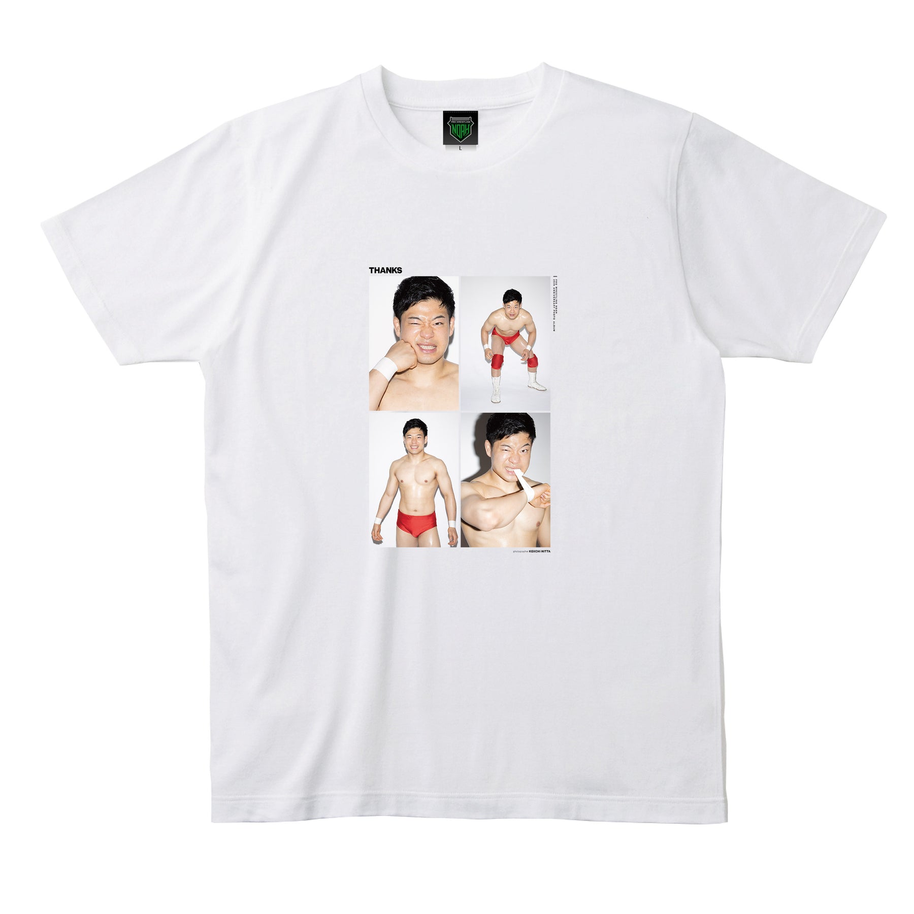 【受注商品】「THANKS」小田嶋大樹 フォトTシャツ
