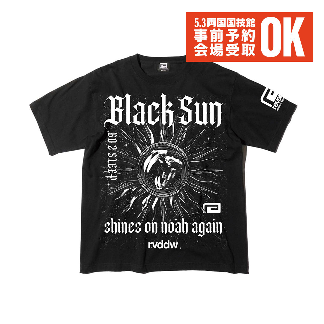 5.3会場受け取り限定】reversal×NOAH KENTA「BLACK SUN」TEE