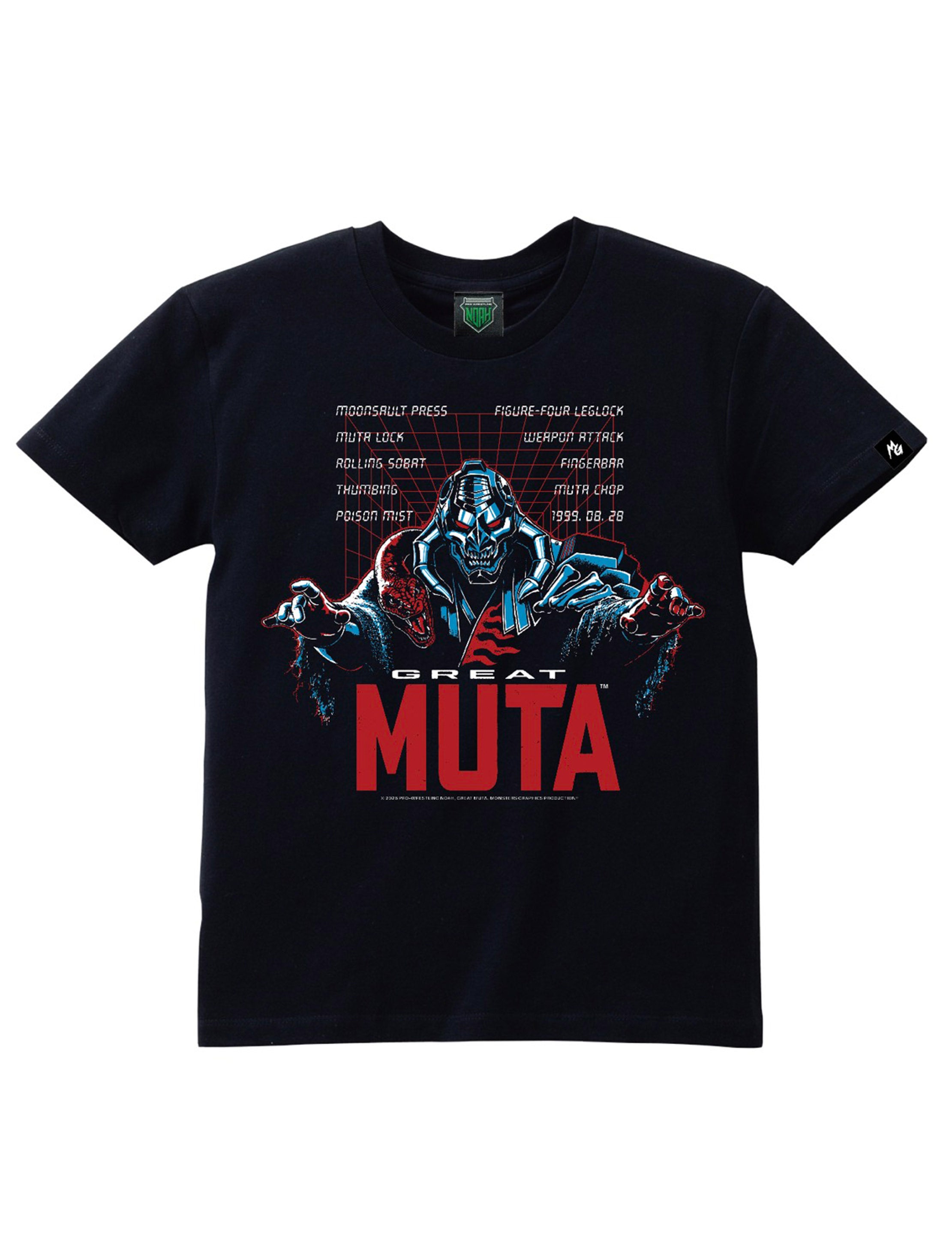 グレート・ムタ「メカムタ」イラストTシャツ（MONSTERS GRAPHICS）