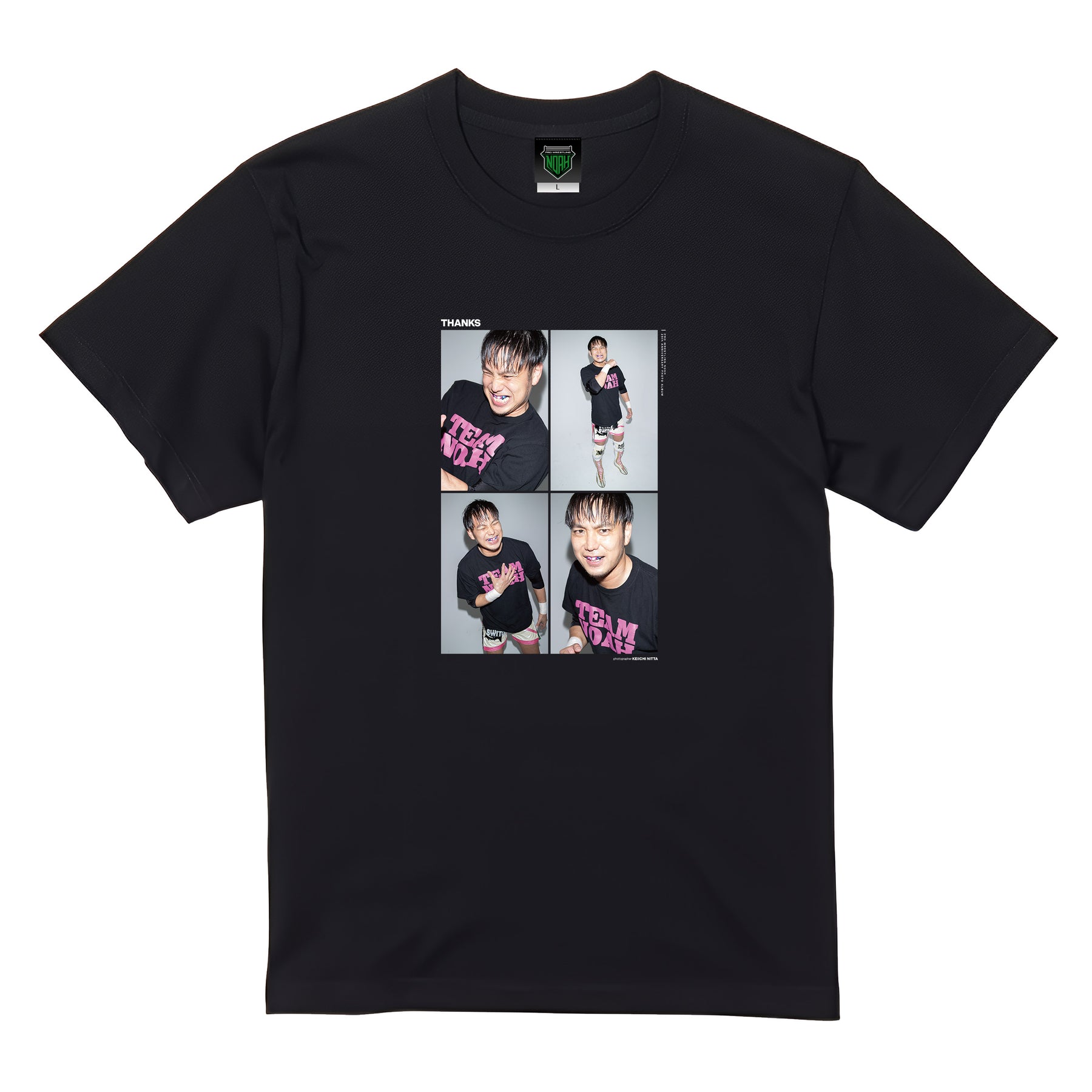【受注商品】「THANKS」小峠篤司 フォトTシャツ