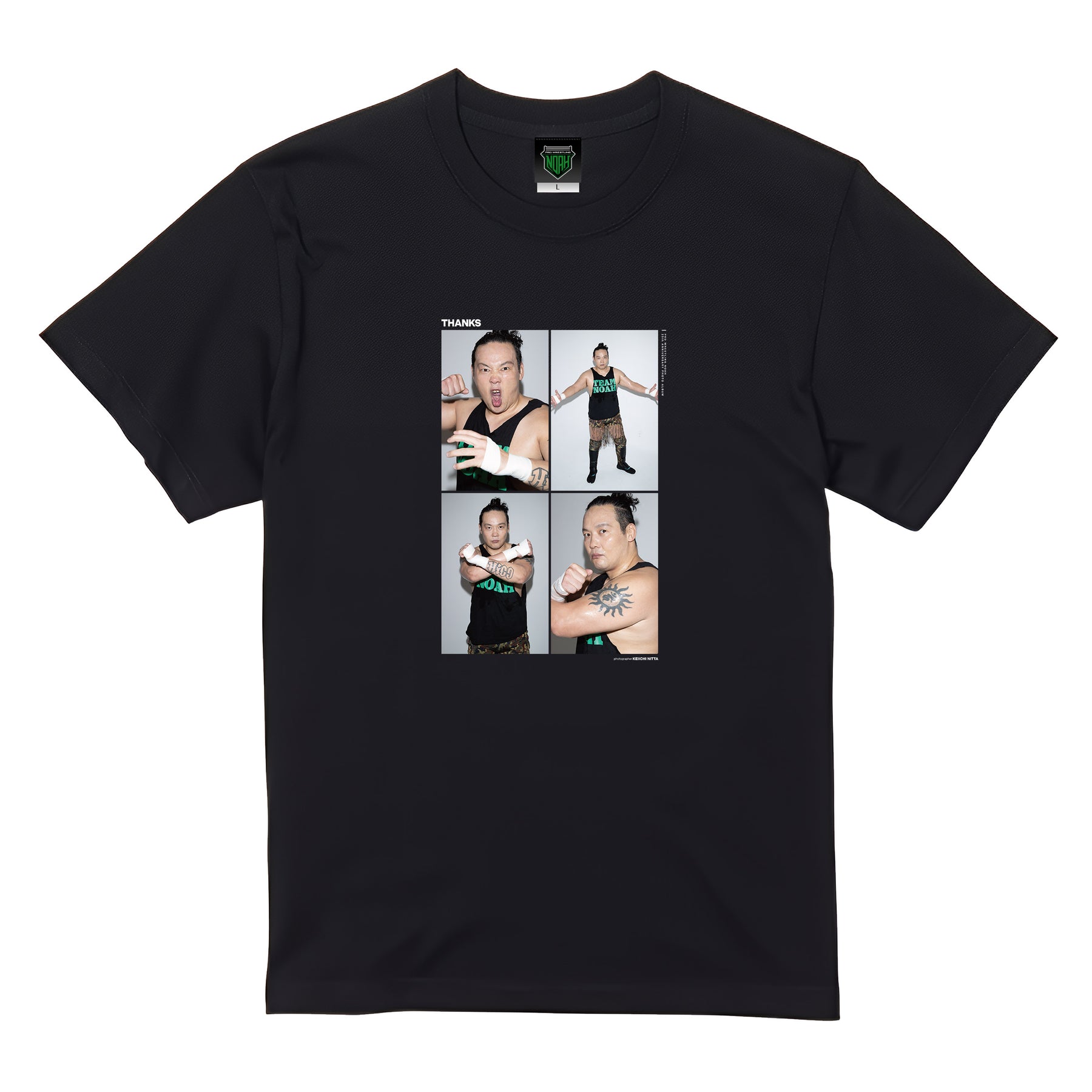 【受注商品】「THANKS」Hi69 フォトTシャツ