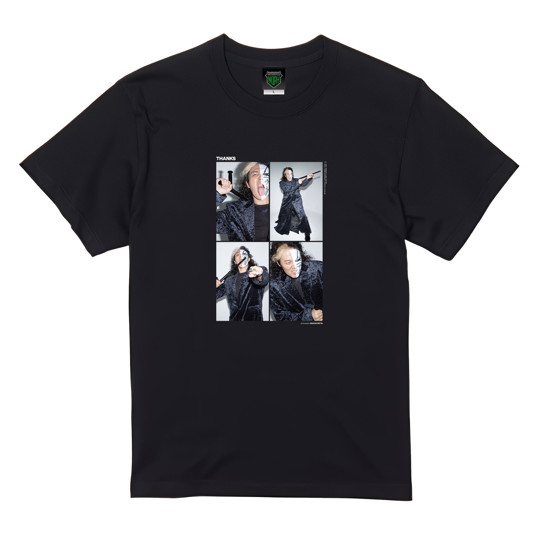 【受注商品】「THANKS」ヨシ・タツ フォトTシャツ