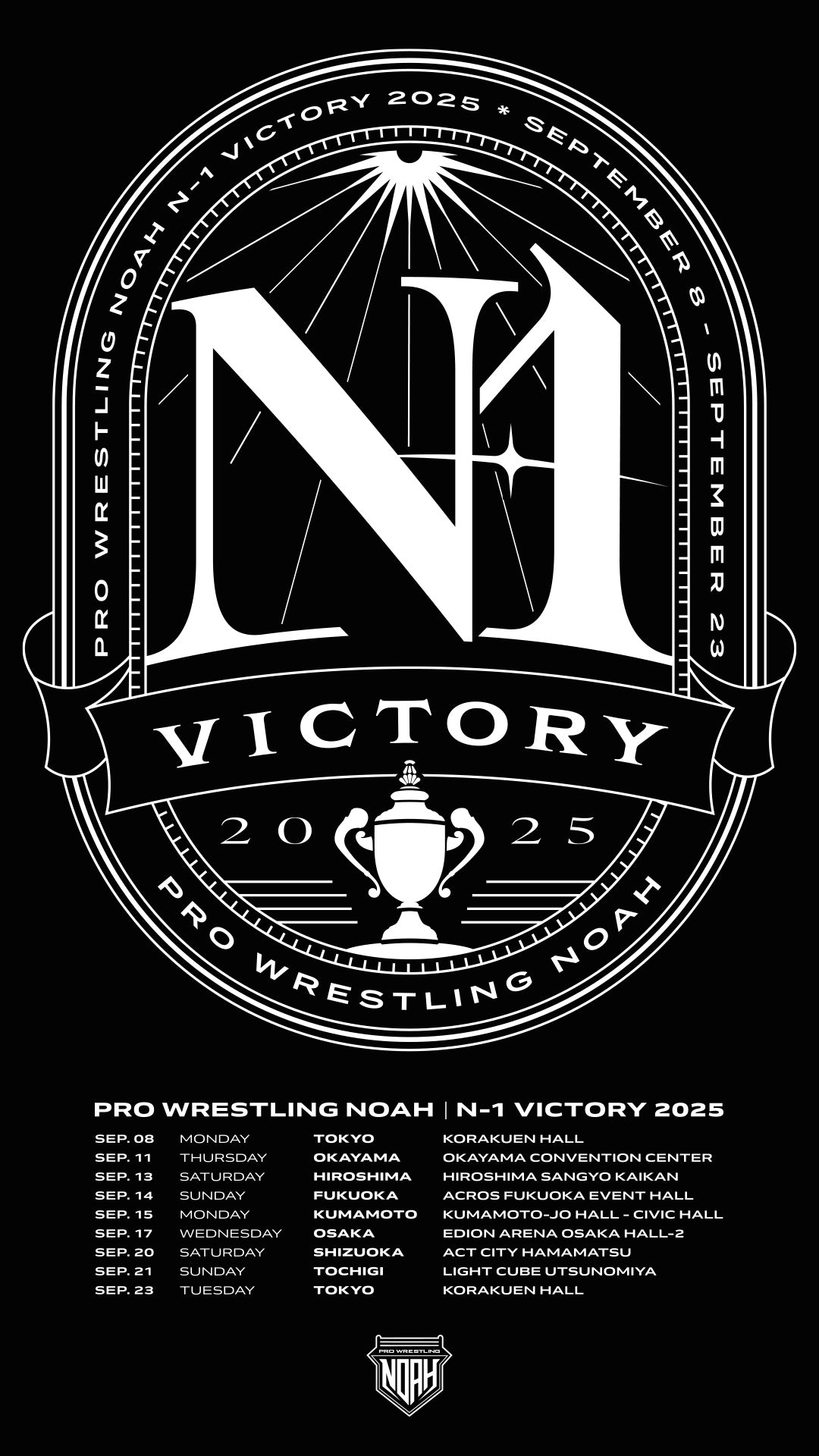 N-1 VICTORY 2025ツアーTシャツ