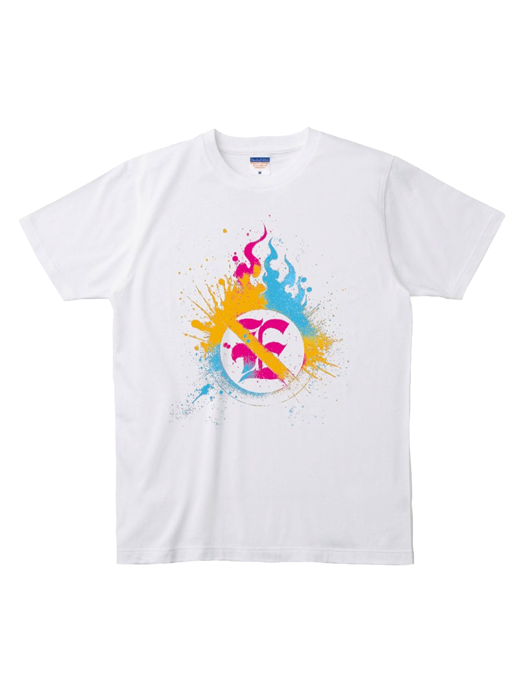 Eita「E」ペイントTシャツ (ホワイトver)