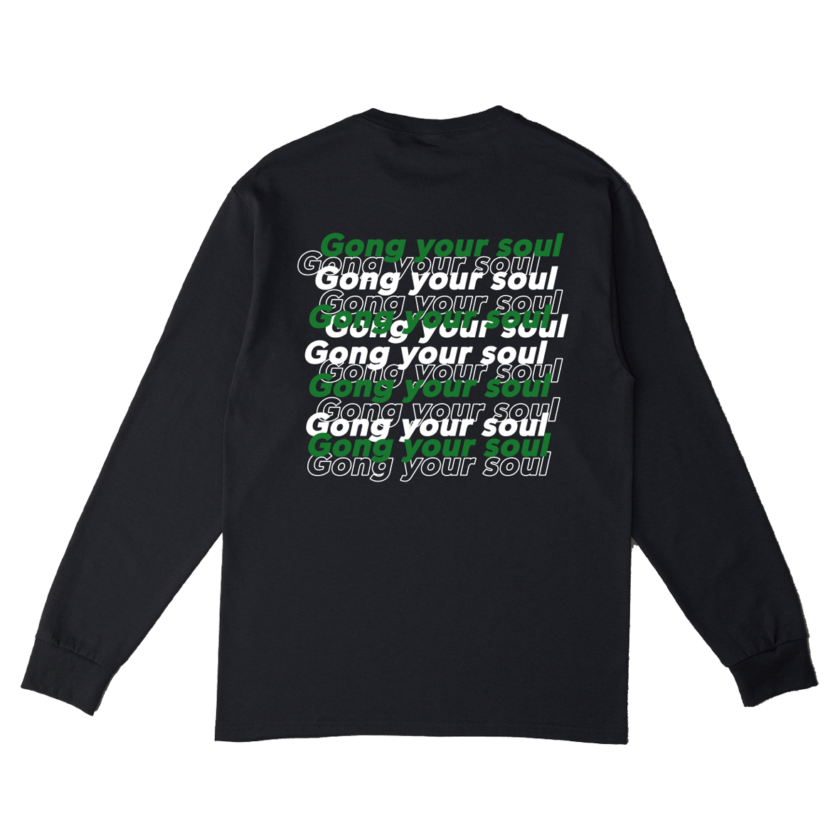 GONG YOUR SOUL ロングスリーブTシャツ