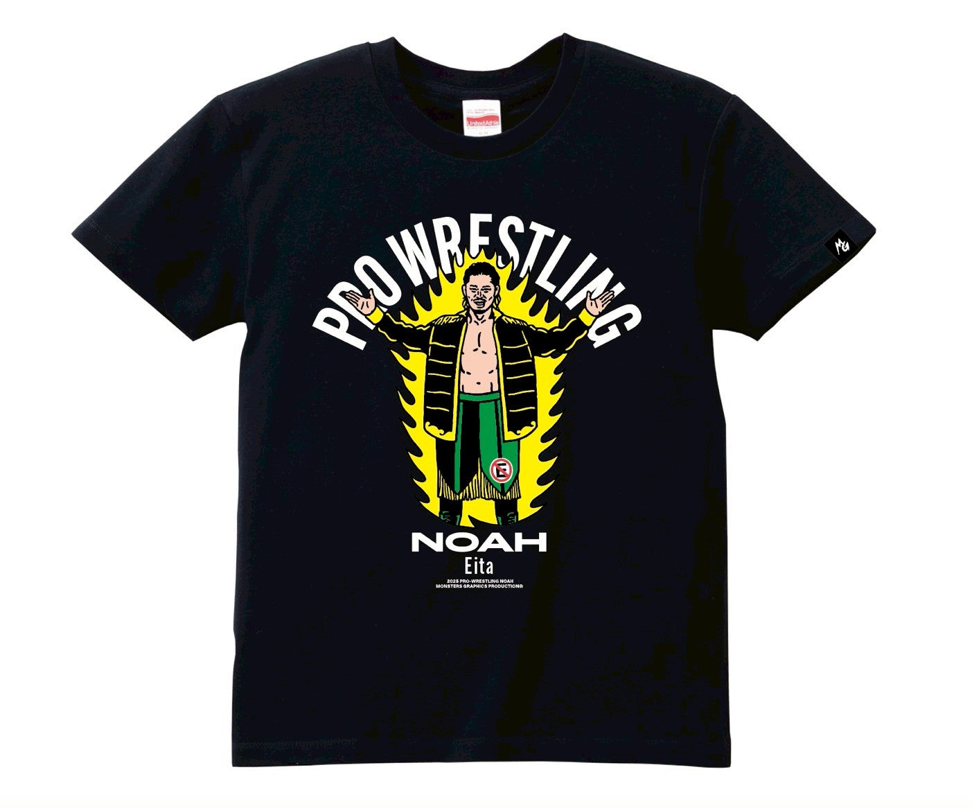 MONSTERS GRAPHICS ポップイラストTシャツ Eita