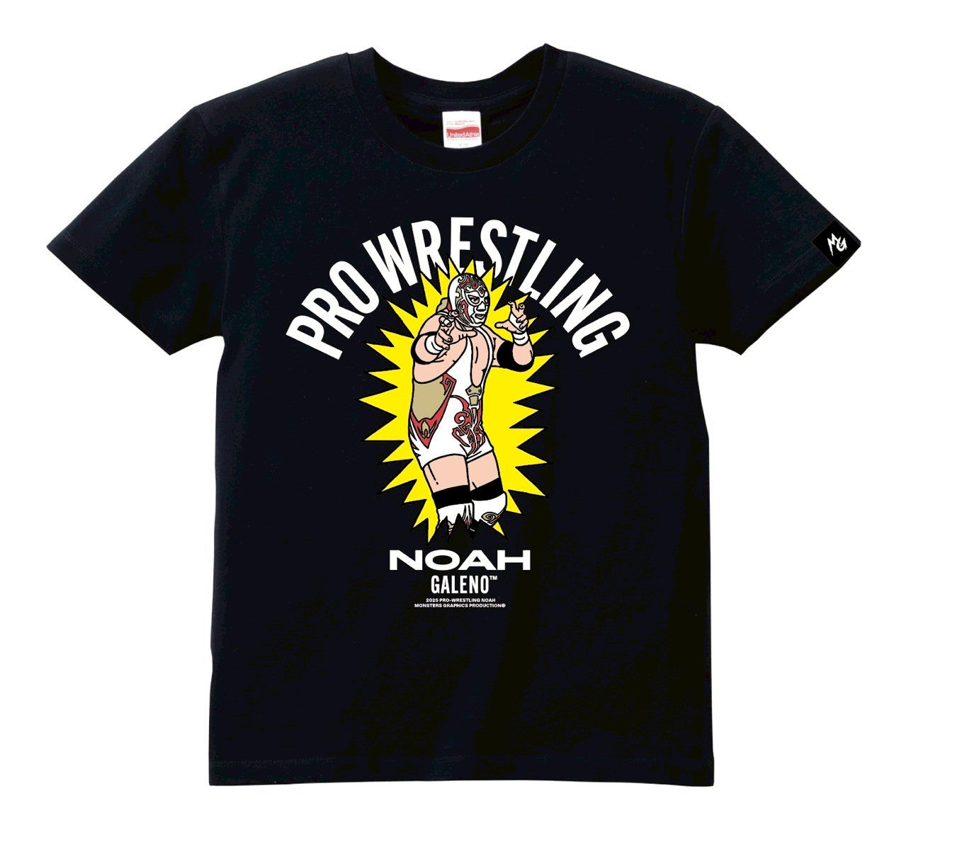 【10.11会場受け取り限定】MONSTERS GRAPHICS ポップイラストTシャツ ガレノ