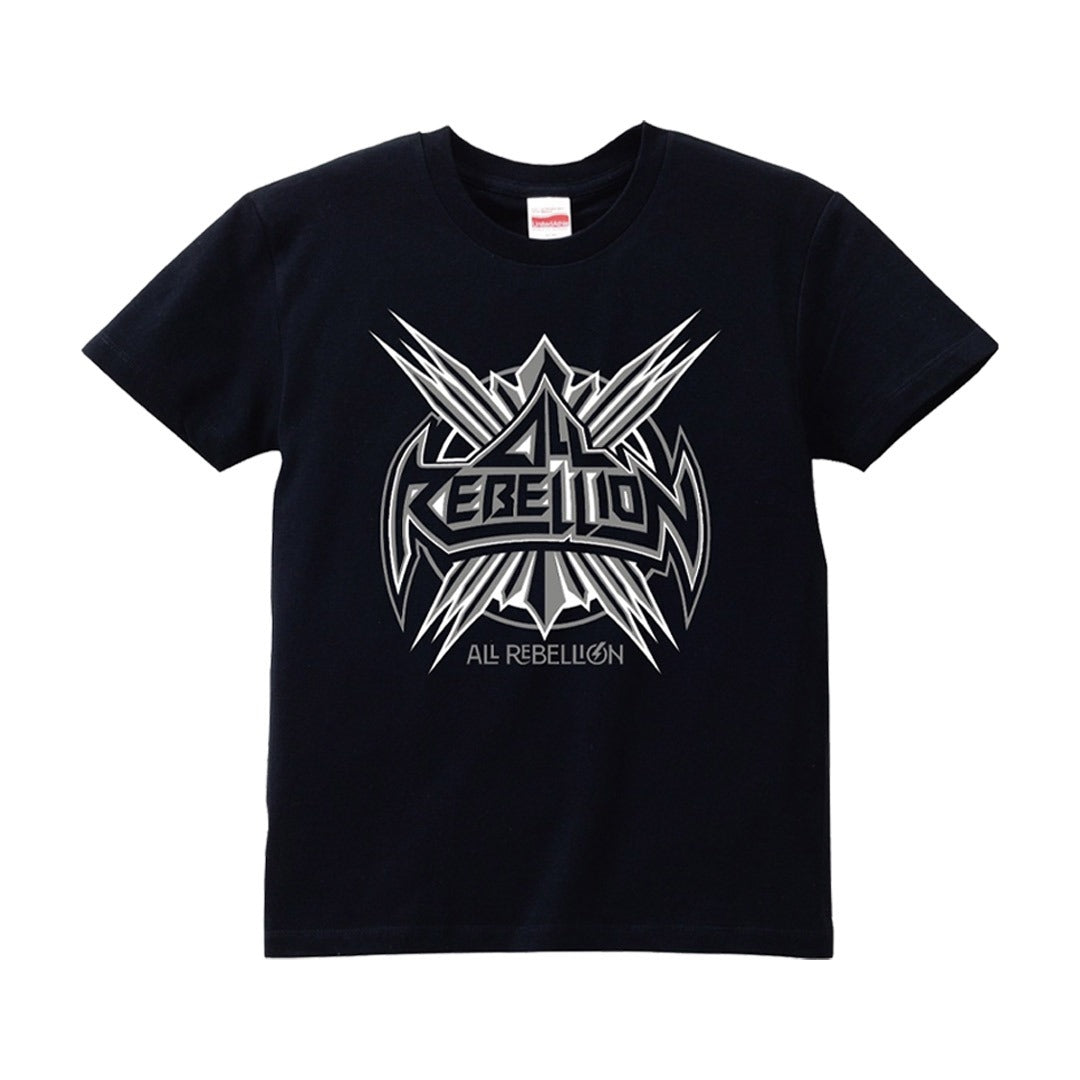 ALL REBELLIONエンブレムロゴTシャツ