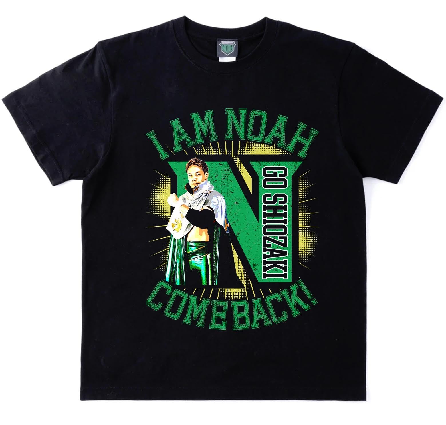 潮崎豪COME BACKTシャツ