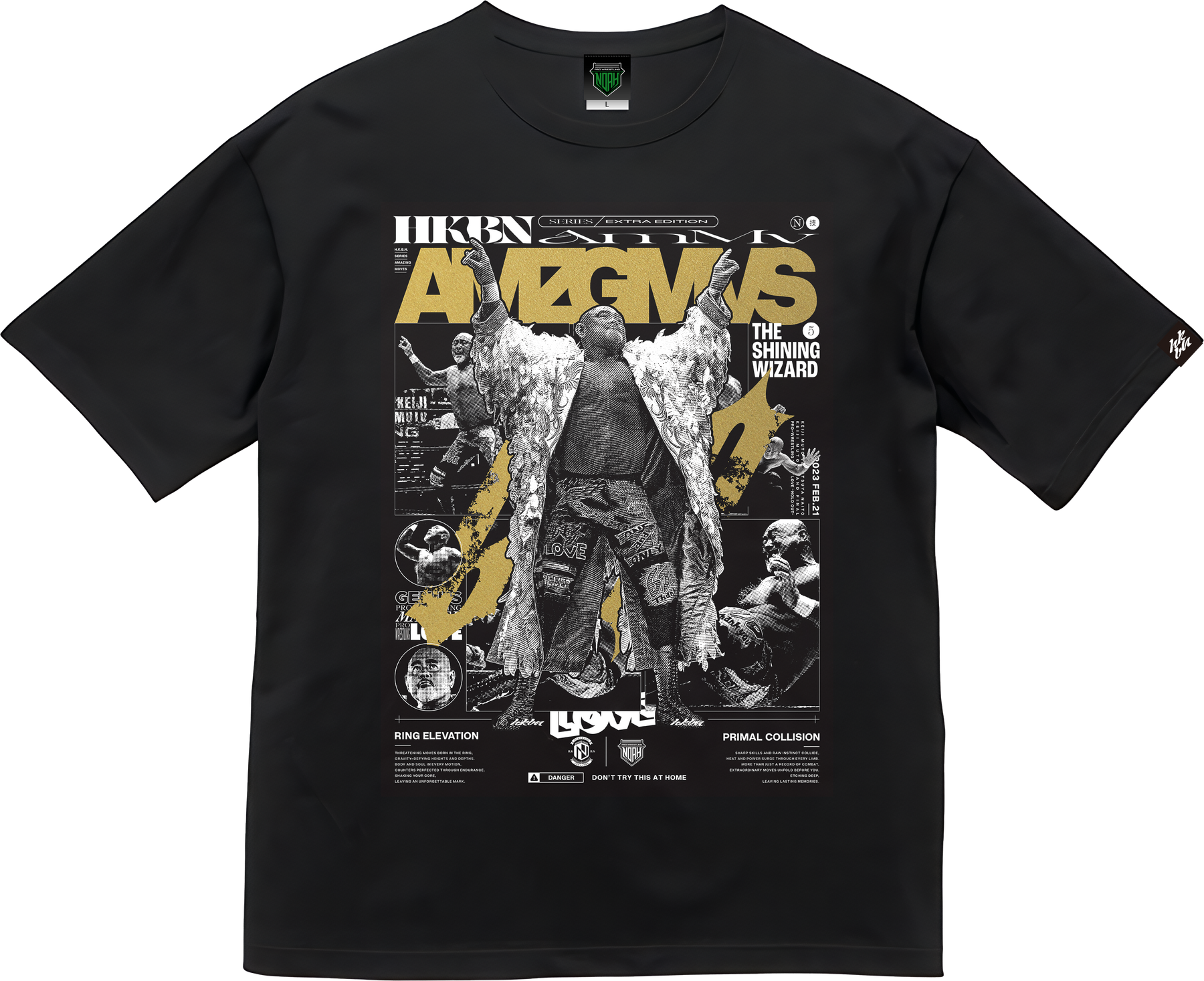HAKOBUNE SERIES AMAZING MOVES TEE 武藤敬司