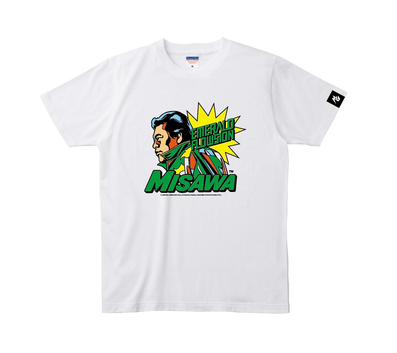 MONSTERS GRAPHICS アメコミイラストTシャツ(三沢光晴)