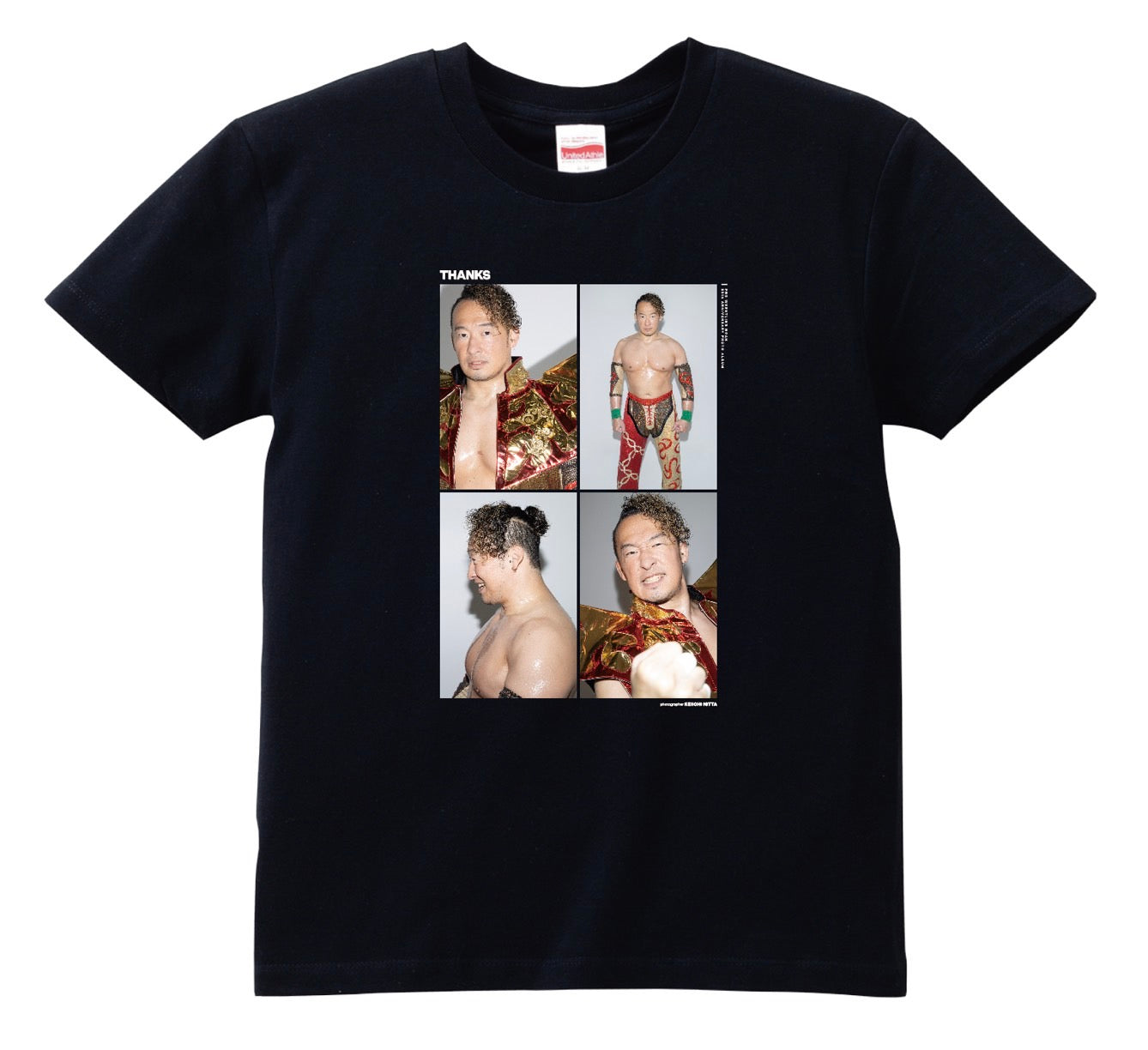 【受注商品】「THANKS」丸藤正道 フォトTシャツ