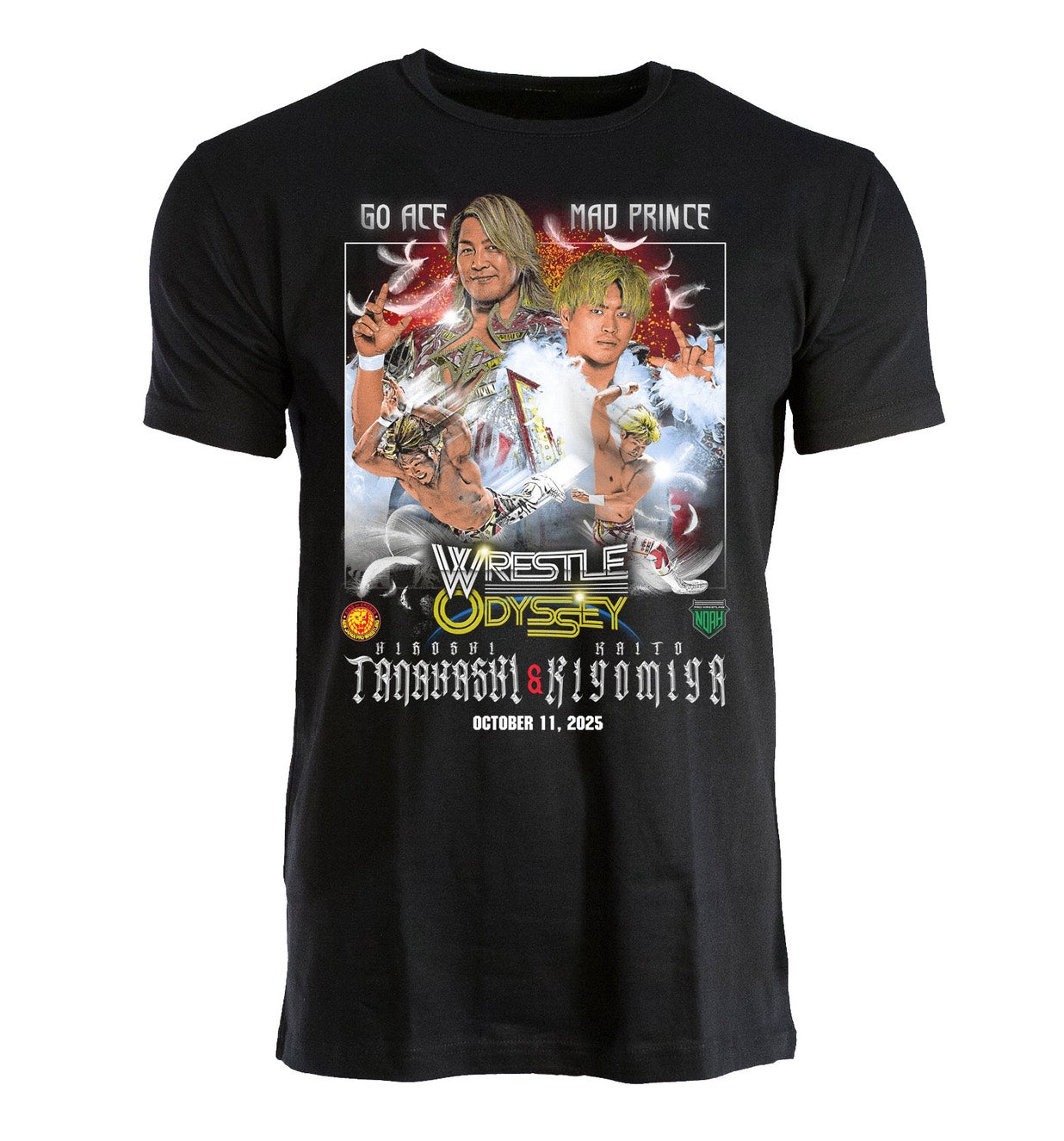 棚橋弘至&清宮海斗 タッグ記念ビジュアルTシャツ