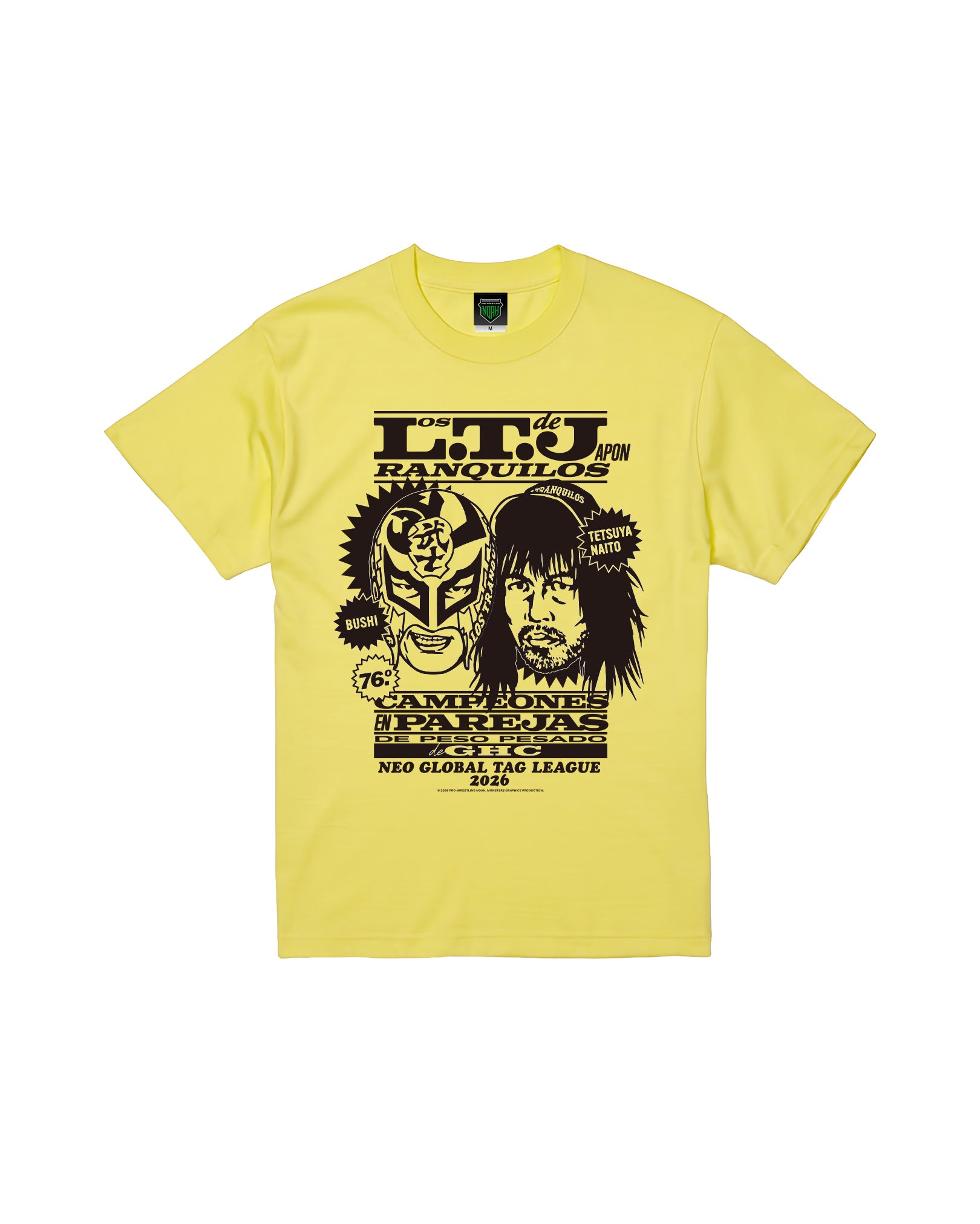内藤哲也 & BUSHI】TAG応援Tシャツ