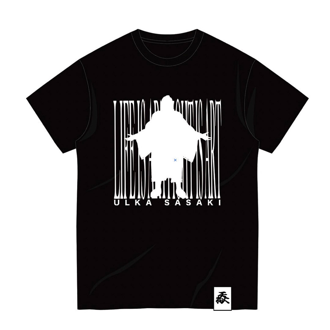 佐々木憂流迦シルエットTシャツ