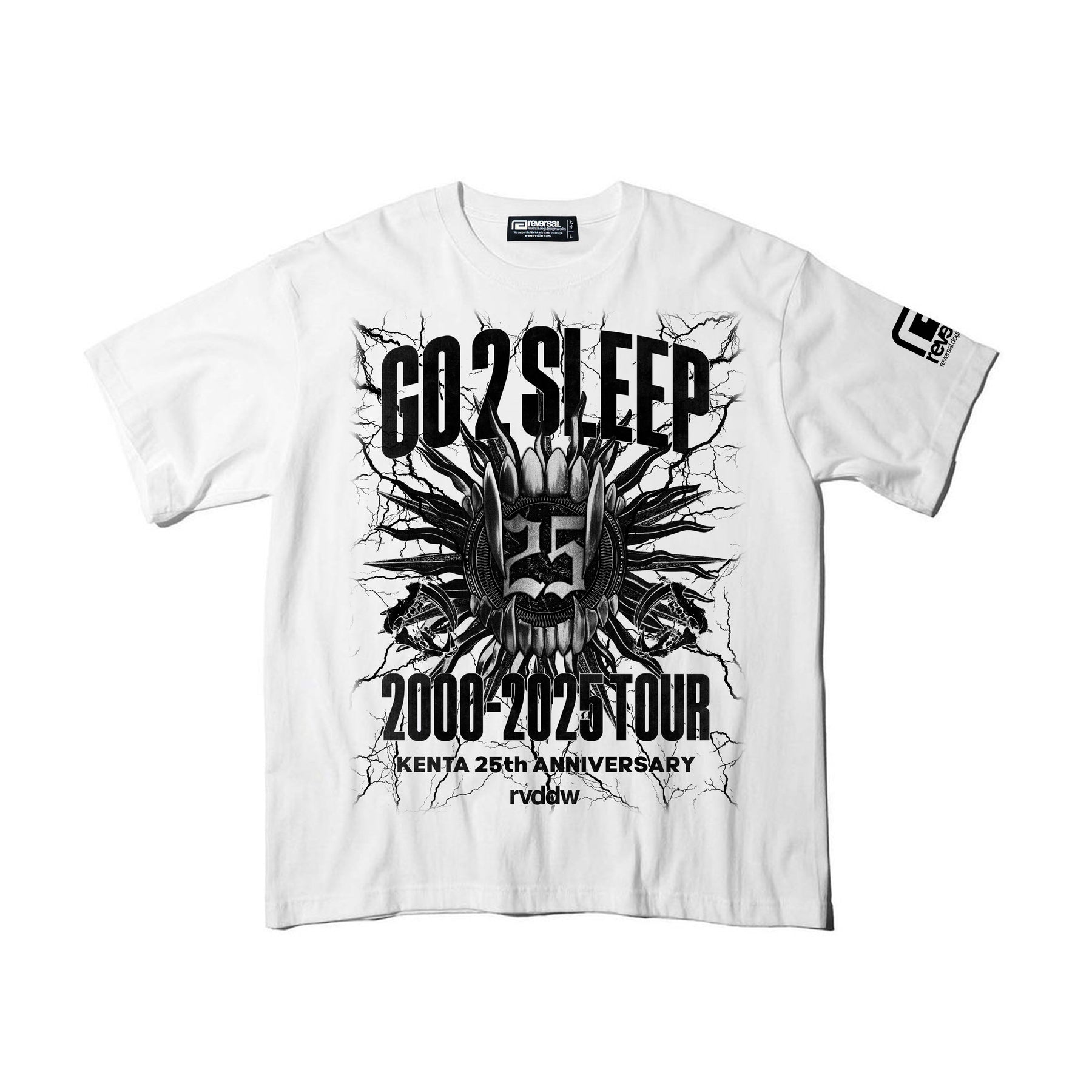GO 2 SLEEP 2000-2025 TOUR TEE