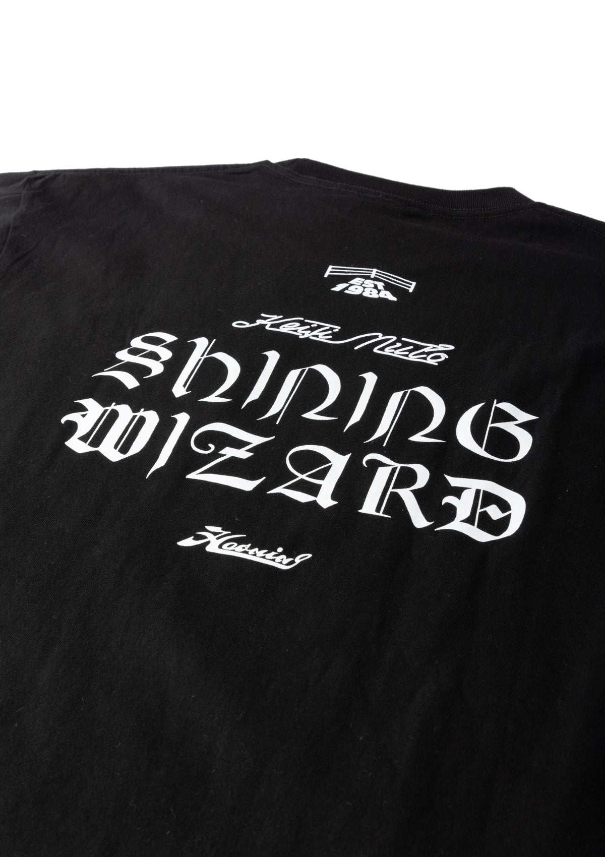 ハオミン×武藤敬司コラボ技刺繍&プリントTシャツ