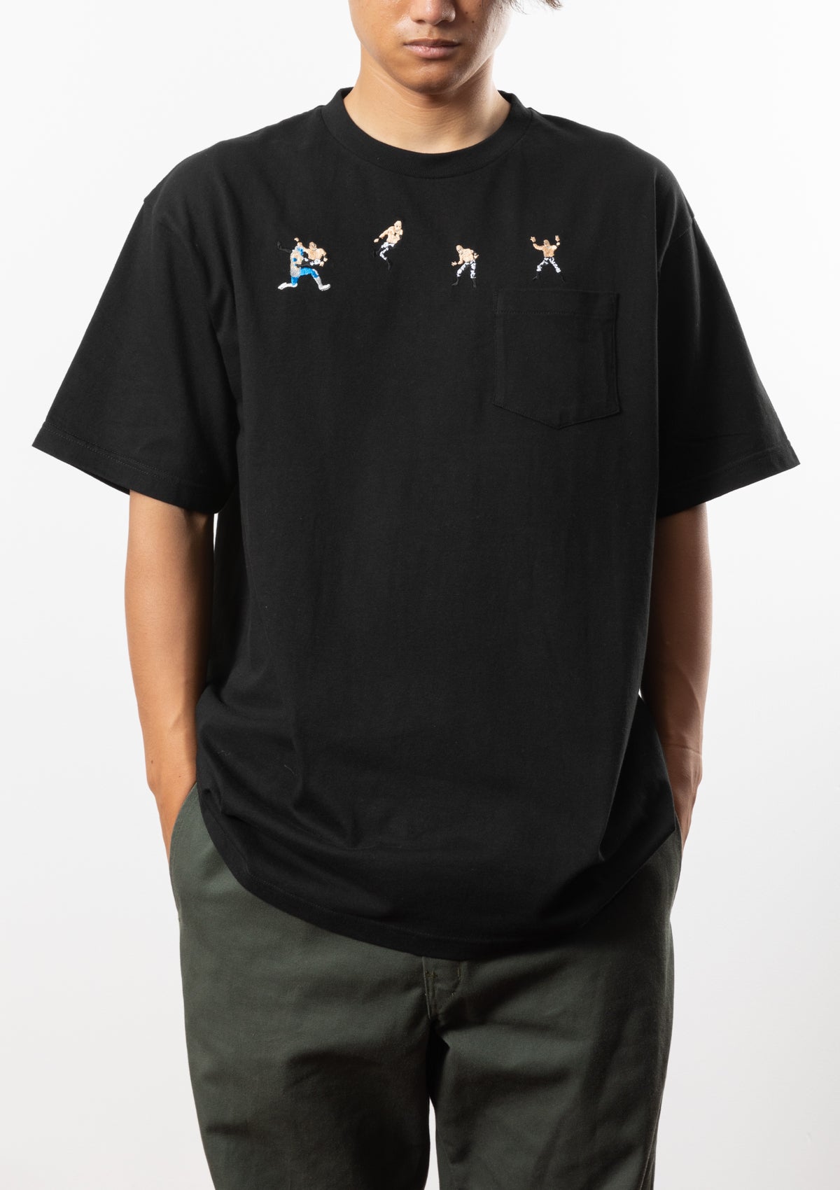 ハオミン×武藤敬司コラボ技刺繍&プリントTシャツ