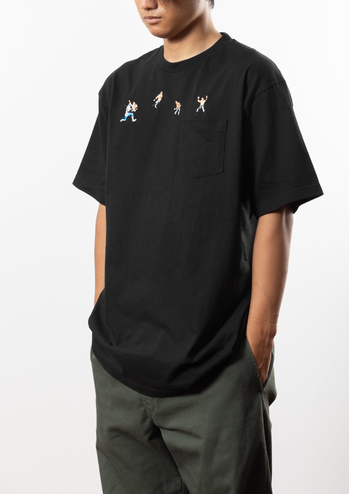 ハオミン×武藤敬司コラボ技刺繍&プリントTシャツ