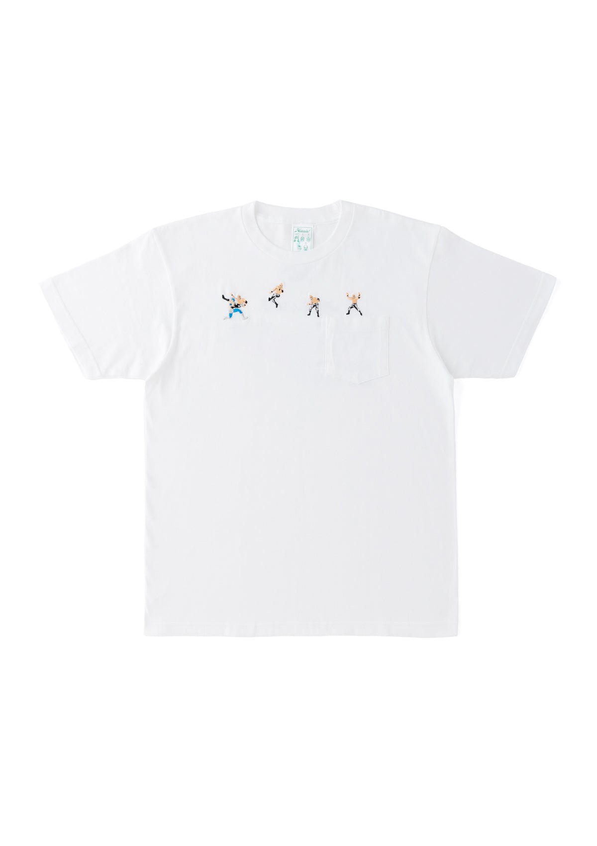 ハオミン×武藤敬司コラボ技刺繍&プリントTシャツ