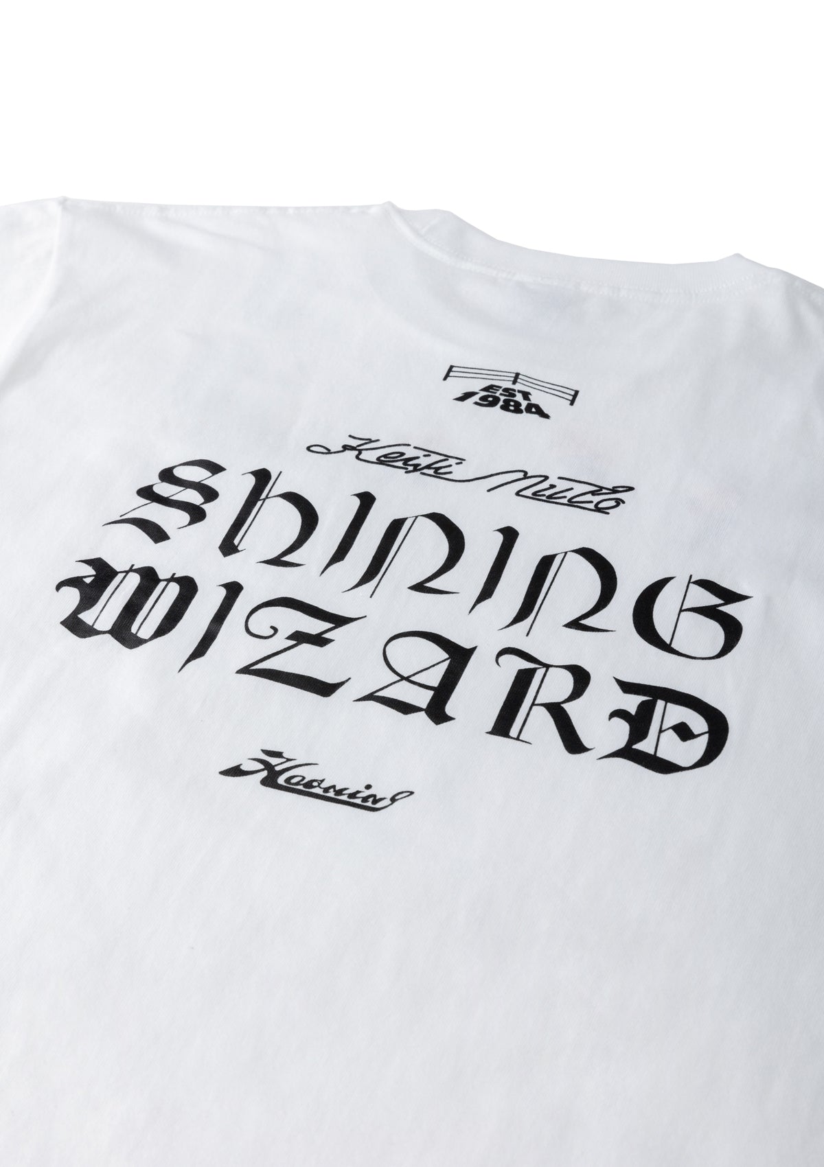 ハオミン×武藤敬司コラボ技刺繍&プリントTシャツ