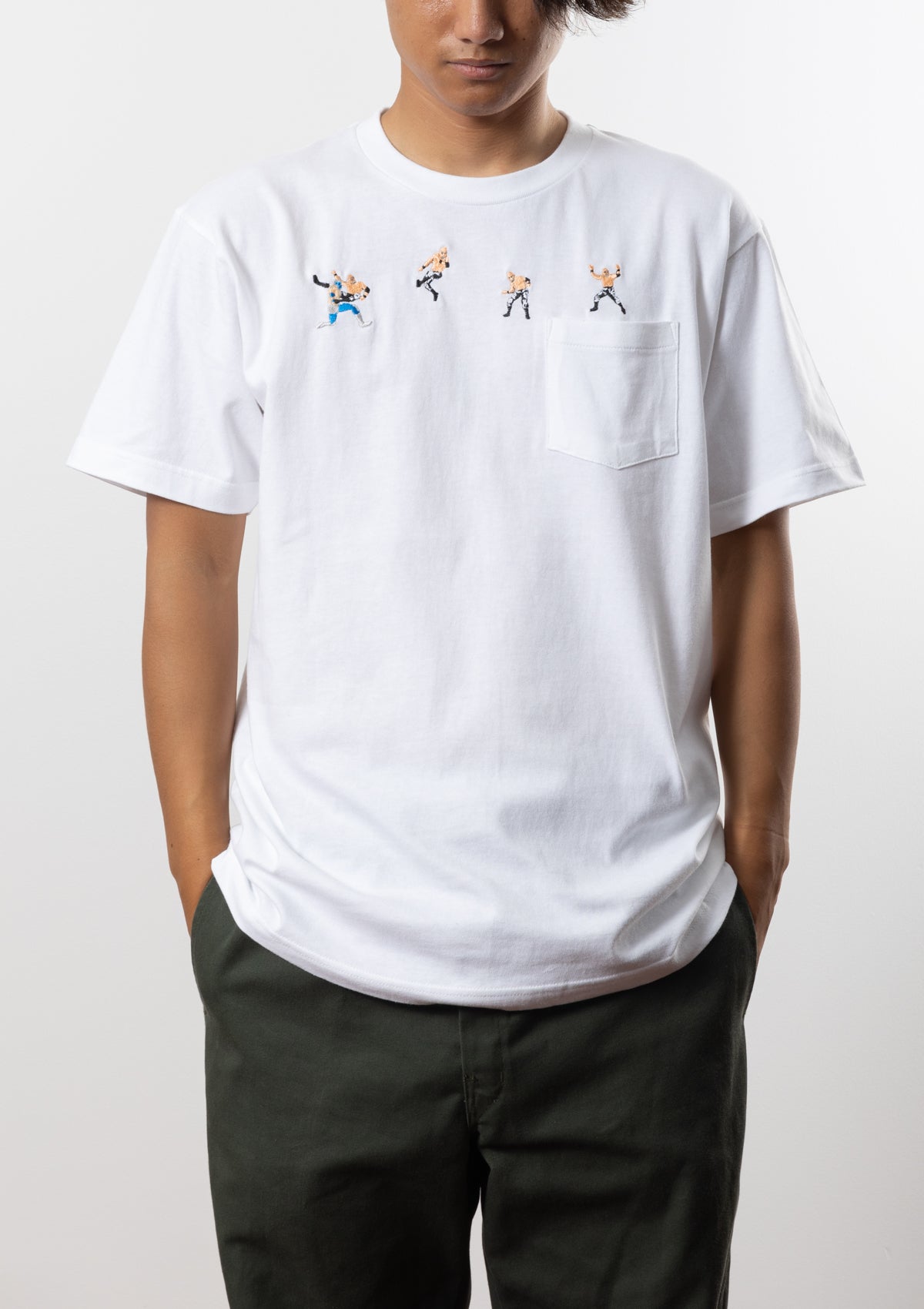 ハオミン×武藤敬司コラボ技刺繍&プリントTシャツ