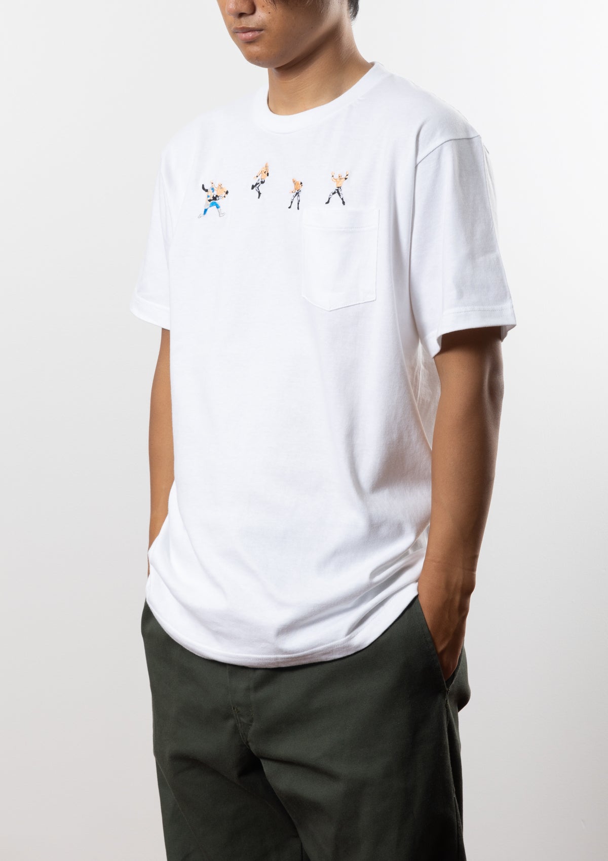 ハオミン×武藤敬司コラボ技刺繍&プリントTシャツ