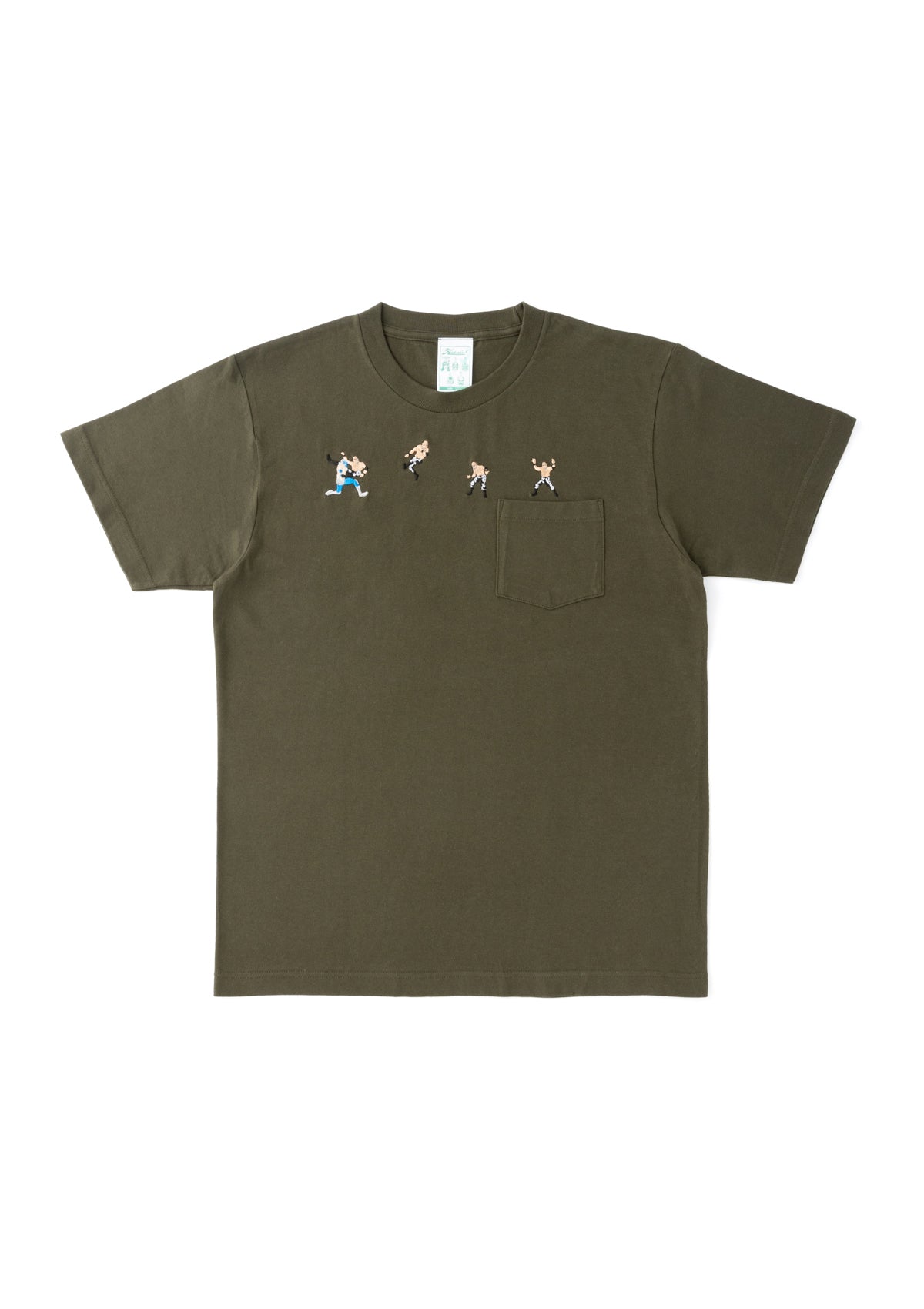 ハオミン×武藤敬司コラボ技刺繍&プリントTシャツ