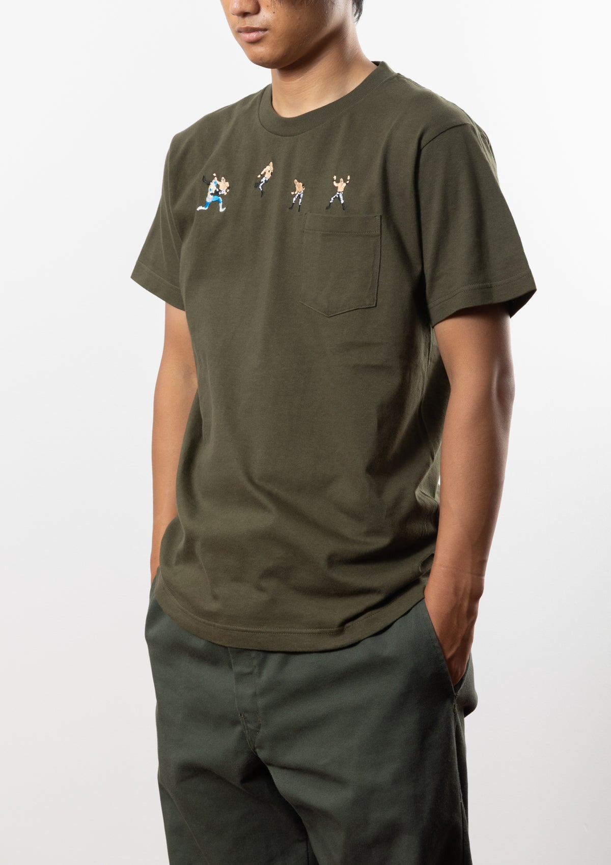 ハオミン×武藤敬司コラボ技刺繍&プリントTシャツ