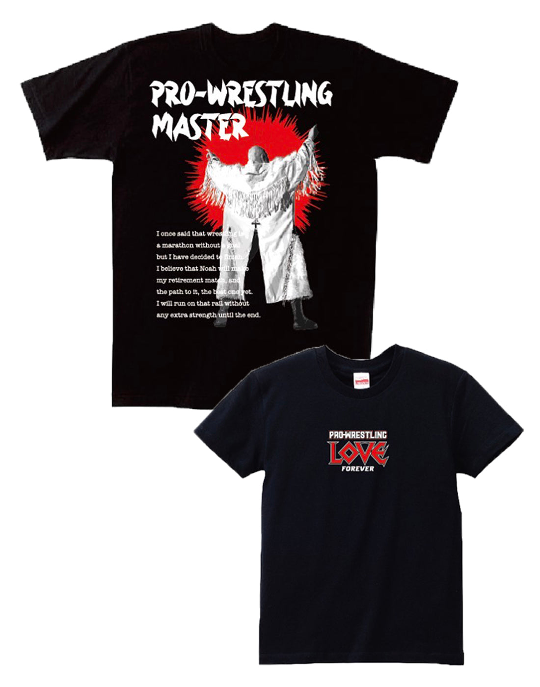 武藤敬司PRO-WRESTLING MASTERTシャツ