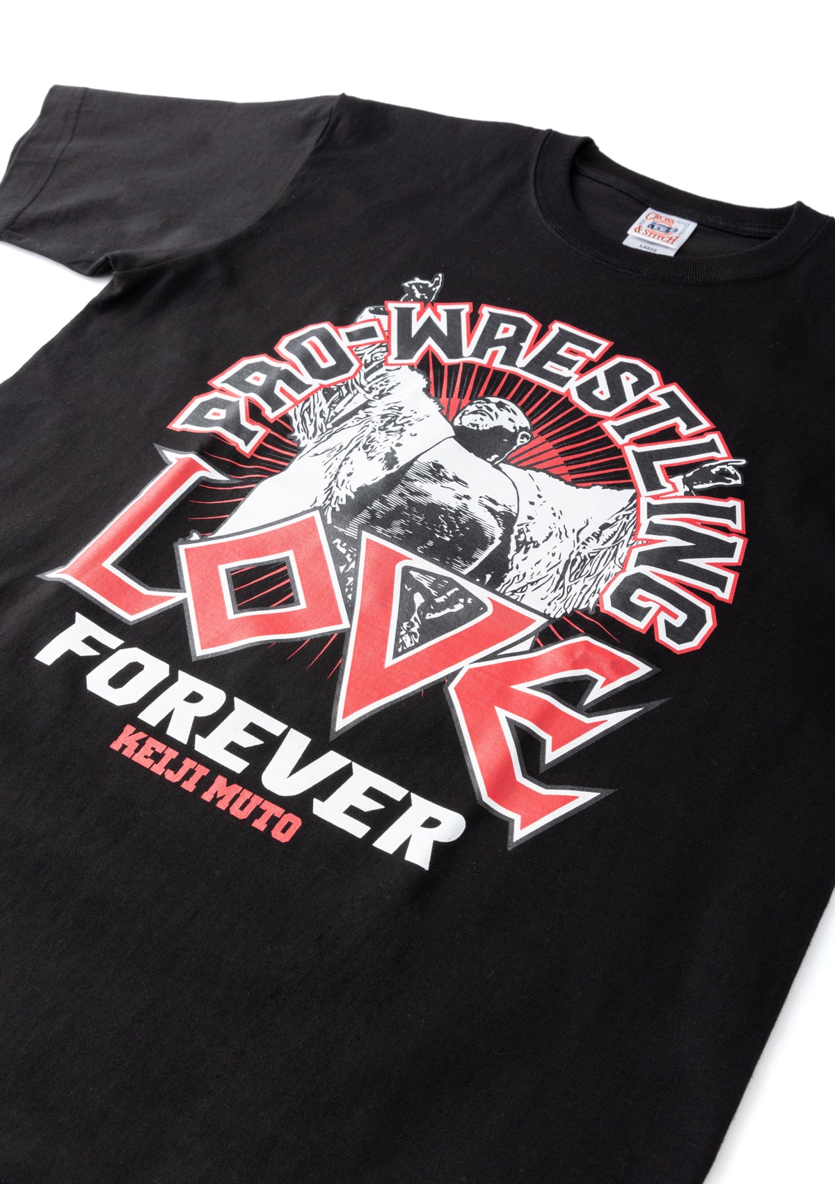 プロレスリングLOVE FOREVERTシャツ