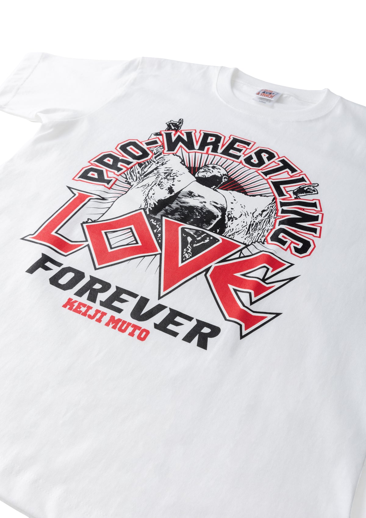 プロレスリングLOVE FOREVERTシャツ