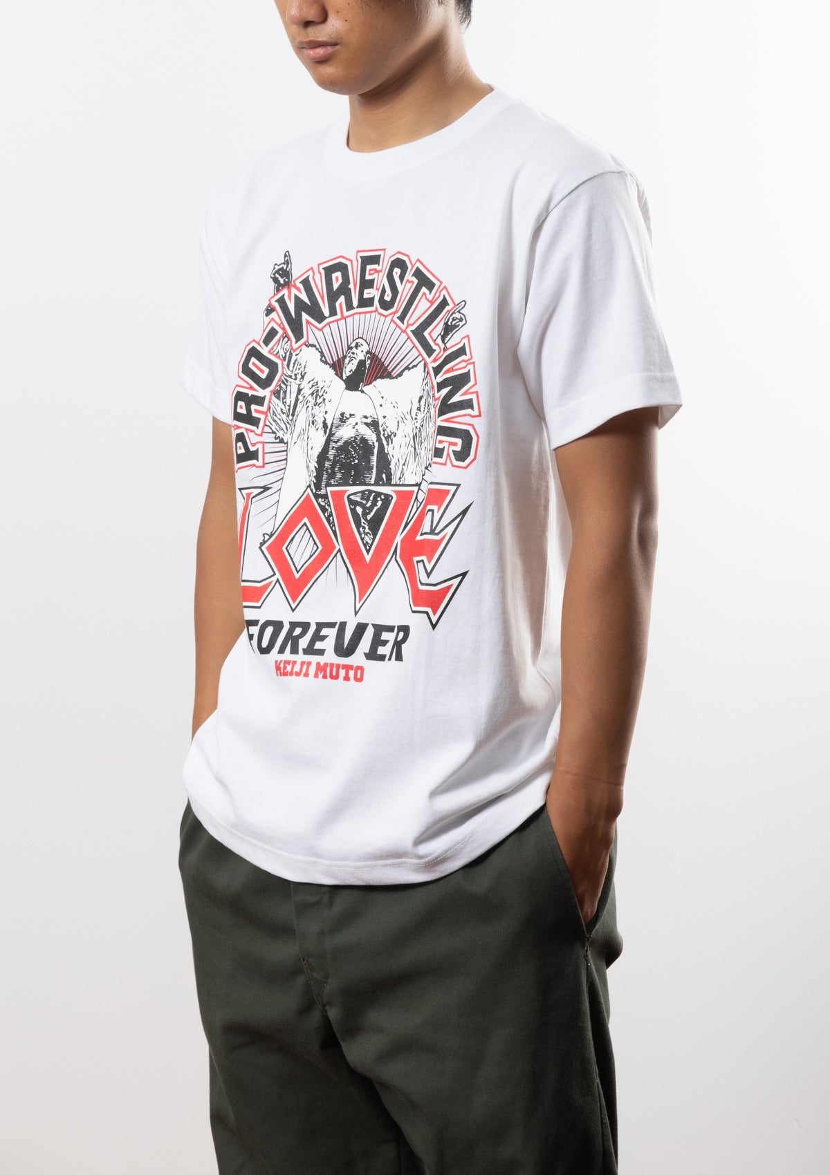 プロレスリングLOVE FOREVERTシャツ