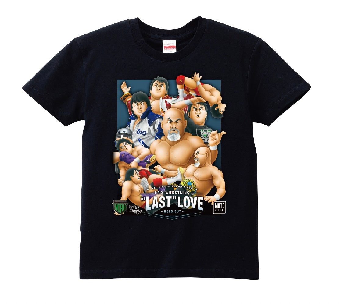 武藤敬司イラストTシャツ