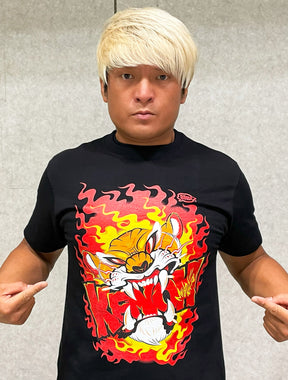 拳王×GRAPE BRAIN 拳王「ライオン」Tシャツ