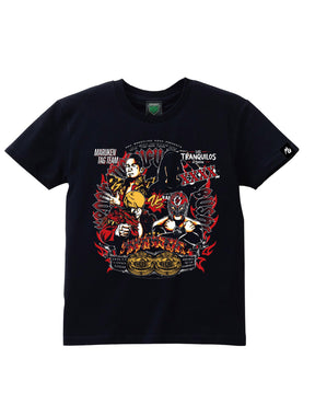 丸藤正道&拳王vsBUSHI＆XXXX ビジュアルTシャツ（MONSTERS GRAPHICS）