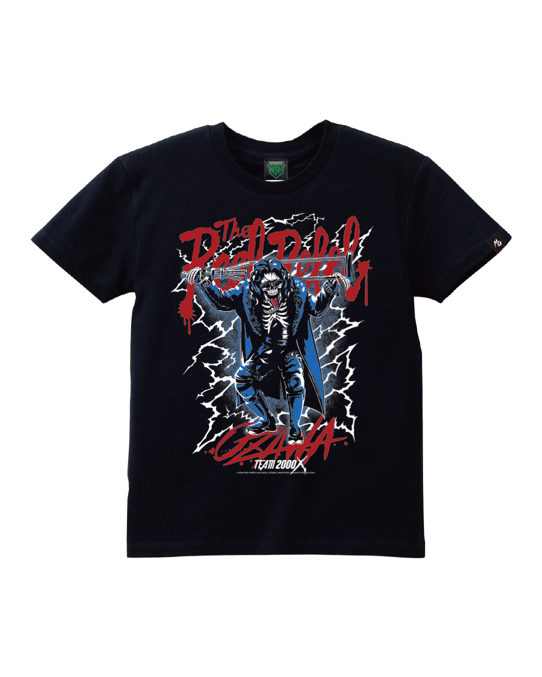 ④【10.25会場受け取り限定】OZAWA REAL REBEL SKULL グラフィックTシャツ