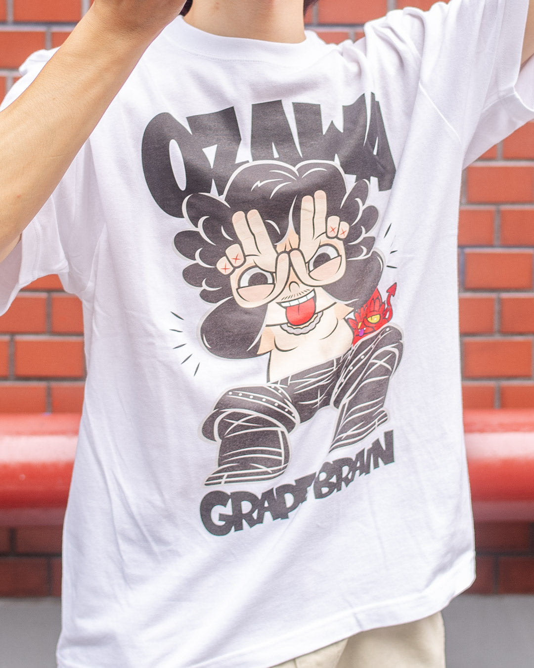 GRAPE BRAIN×OZAWA「手の目 」Tシャツ