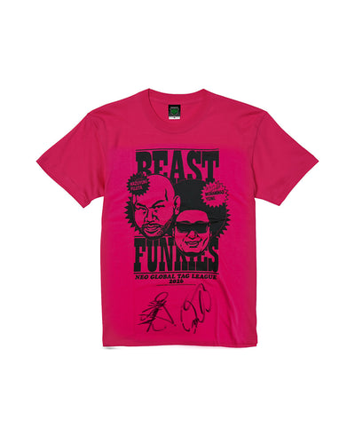 選手直筆サイン入り】TAG応援Tシャツ＜NEO GLOBAL TAG LEAGUE 2026＞