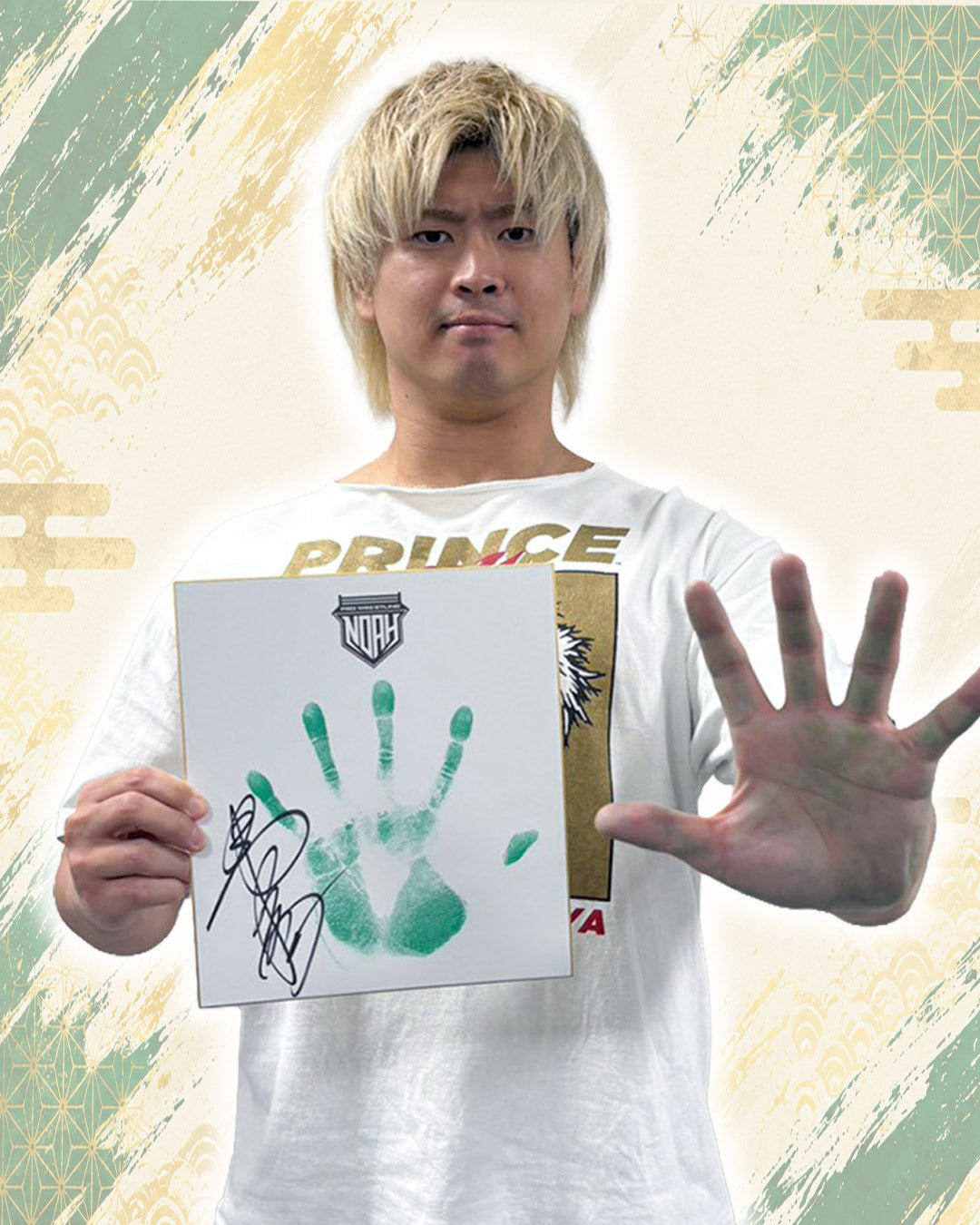 【選べる】直筆サイン入り手形色紙