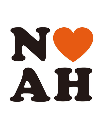 N♡AH LOVE  リンガーTシャツ〔Autumnカラーver.〕