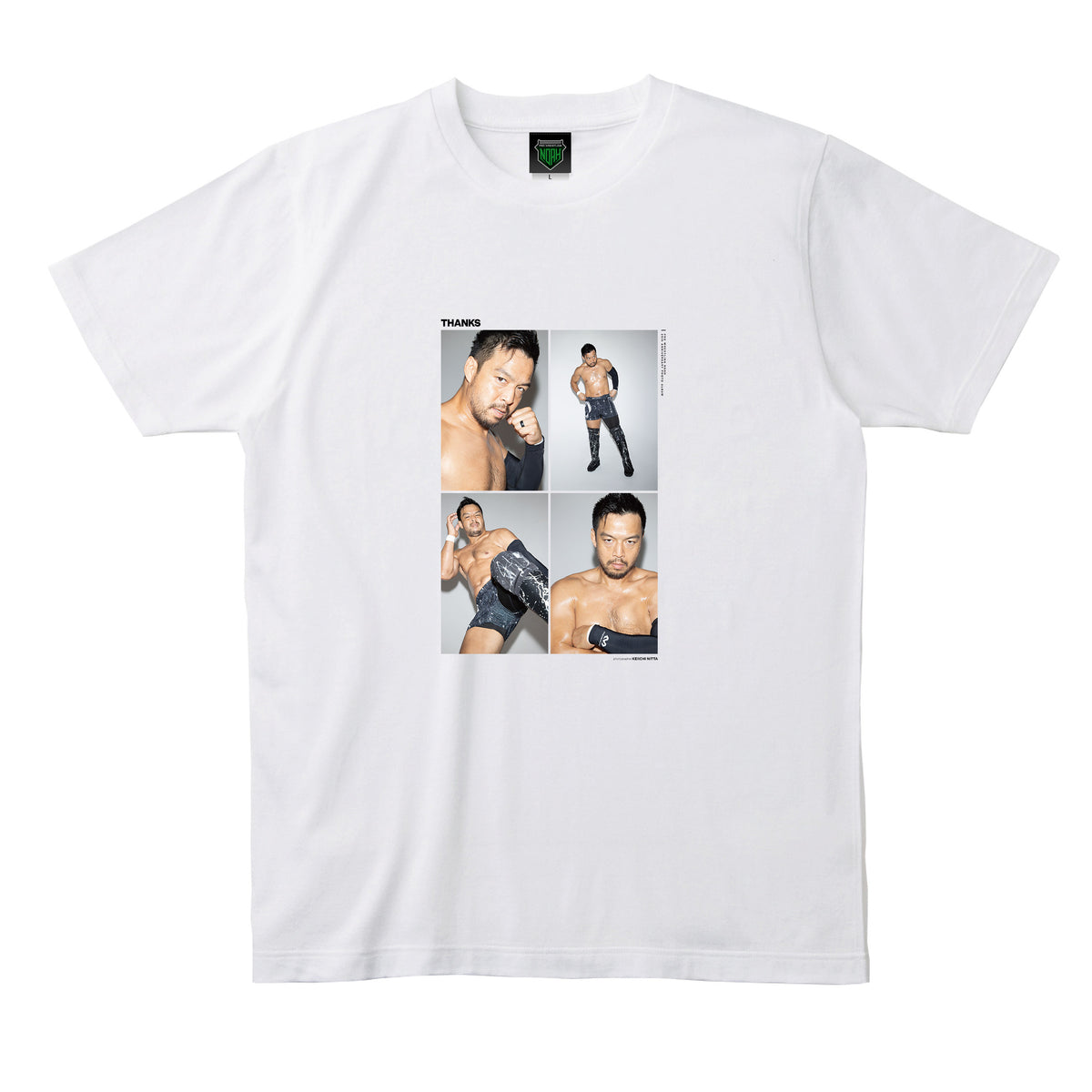 【受注商品】「THANKS」KENTA フォトTシャツ
