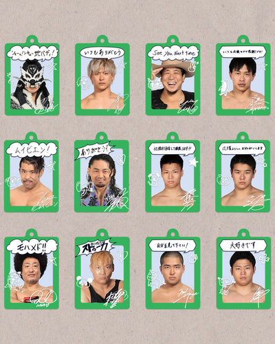 トレーディング証明写真風アクリルキーホルダー