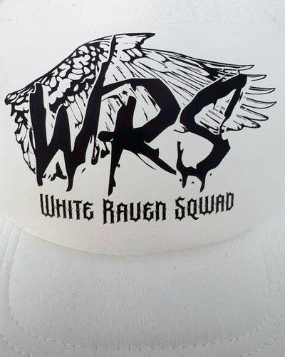 White Raven Sqwad ロゴメッシュキャップ