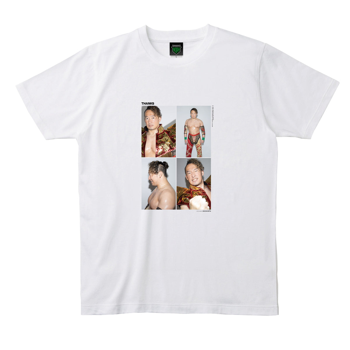 【受注商品】「THANKS」丸藤正道 フォトTシャツ