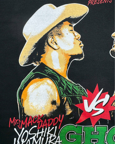 Yoshiki Inamura vs シェイン・ヘイストGHCヘビー級選手権試合ビジュアルTシャツ
